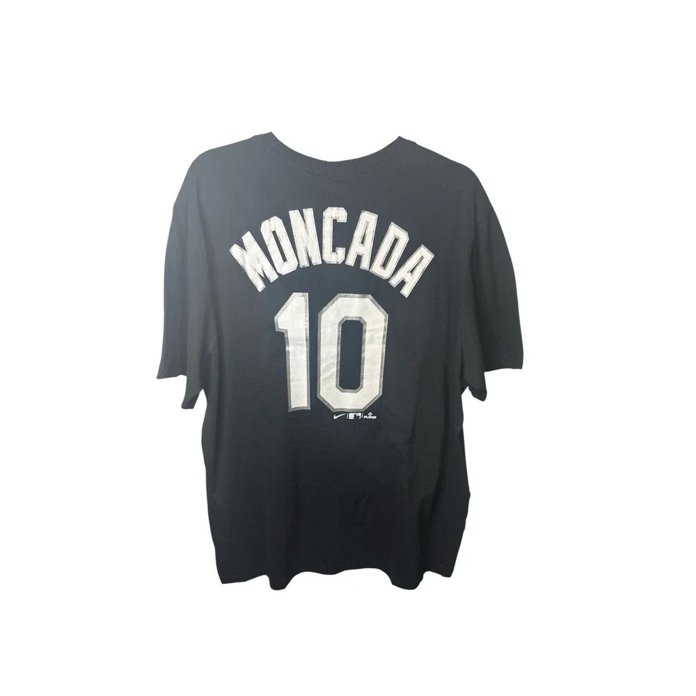 Nike MLB Chicago White Sox‎ Yoán Moncada #10 Graphic T-Shirt XL NWT